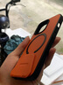 魚(yú)非漁支點(diǎn)蘋(píng)果16promax手機殼帶支架iphone17pro保護套手機架防摔14Plus磁吸男士女款15外殼11素皮革XR 動(dòng)感橙【支架/磁吸無(wú)線(xiàn)充】送膜 iPhone13 Pro 曬單實(shí)拍圖