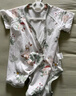貝肽斯嬰兒衣服夏季連體衣短袖竹棉紗布新生幼兒寶寶哈衣爬服睡衣 曬單實(shí)拍圖