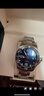 浪琴（LONGINES）康卡斯瑞士男表藍色灰色潛水L37824966日歷機械300米防水 L3.782.4.96.6藍盤(pán)陶瓷43MM 曬單實(shí)拍圖