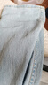 Levi's李維斯冰酷系列502修身男士牛仔褲修飾腿型潮流 曬單實(shí)拍圖