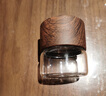 Stanisic德國(guó)品牌雙層玻璃杯高硼硅茶水分離泡茶水杯子耐高溫高檔商務(wù)送禮 木紋棕【茶水分離】200ml 曬單實(shí)拍圖