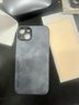 HotFire 適用蘋(píng)果13手機殼 iPhone13保護套 升級膚感羊巴皮磨砂鏡頭全包男款女硅膠個(gè)性簡(jiǎn)約潮-珊瑚藍 曬單實(shí)拍圖
