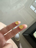 金小貅黃金吊墜福牌生肖蛇足金項鏈墜子女款新款蛇年本命年金飾品送女友 0.29-0.31g,福蛇吊墜-配合金項鏈 曬單實拍圖