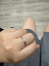 CRD克徠帝【現貨閃發(fā)】怦然心動(dòng)鉆戒鉆石戒指鉆戒女婚戒結婚求婚 20分D-E色VVS 曬單實(shí)拍圖
