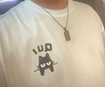 名創(chuàng)優(yōu)品（MINISO）短袖男純棉休閑寬松夏季圓領(lǐng)百搭青少年潮流半袖t恤 白 3XL 曬單實拍圖