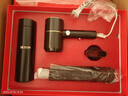 智美環(huán)球38婦女節(jié)禮品定制禮物高檔實(shí)用伴手禮保溫杯紀(jì)念品禮盒套裝新年 吹風(fēng)機(jī)雨傘溫控杯三件套 黑色 曬單實(shí)拍圖