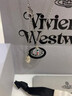 VVIENNE WESTLOCK 西太后同款 New Tiny Orb 飛碟項(xiàng)鏈小巧球吊墜送女友情人節(jié)禮物 銀色黑邊 曬單實(shí)拍圖