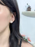 迪后（Dirholl）品牌一貝子星期耳釘女一周耳環(huán)高級(jí)感耳飾品情人節(jié)生日禮物送女友 珍愛(ài)一貝子耳釘套裝【玫瑰花盒】 曬單實(shí)拍圖