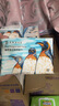 嫚熙（EMXEE）藍(lán)企鵝綿柔巾嬰兒寶寶一次性洗臉巾新生兒干濕兩用手口清潔巾18包 80抽 18包 曬單實(shí)拍圖