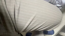 新佐倫 NEW ZOLUN褲子男輕奢商務(wù)休閑褲男士夏季四面彈免燙抗皺西褲直筒長(cháng)褲男裝 灰綠 32 (130-140斤) 曬單實(shí)拍圖