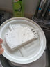 食品級泡面碗宿舍學(xué)生帶蓋不銹鋼泡方便面可瀝水湯盆食堂打飯專用 17cm【奶白色】帶蓋泡面碗+餐具 曬單實拍圖