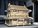 榫卯結(jié)構(gòu)積木 斗拱榫卯結(jié)構(gòu)中國(guó)古建筑榫卯積木古風(fēng)拼裝模型擺件 G-P235(蓬萊閣) 曬單實(shí)拍圖