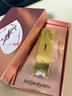 圣羅蘭（YSL）黑管鏡面愛心唇釉416口紅滋潤顯色化妝品生日禮物送女友 曬單實拍圖