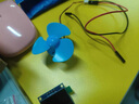 R300C微型小型直流電機馬達小風扇手工制作diy帶線電機高速馬達 R300C 微型直流電機馬達帶線和端子1個+扇葉 曬單實拍圖