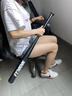 米囹 戶外工具棒棍棒粗細(xì)棍防身用品武器實心鋼棒子男女車載鐵桿驅(qū)狗U 淬火粗棍 (寶石藍(lán))-32寸/80cm 曬單實拍圖