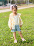 G.duck小黃鴨女童防曬衣夏季薄款兒童防曬服女寶寶夏裝透氣小童夏天外套 米白色 100 建議90-100cm2-3歲 曬單實(shí)拍圖