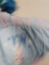 迪士尼女童公主裙艾莎連衣裙夏裝兒童裙子中大童女孩紗裙 M014藍(lán)色  130 曬單實(shí)拍圖