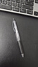 uni三菱 uni-ball UMN-138按動(dòng)黑色中性筆高顏值0.38mm黑筆簽字筆商務(wù)學(xué)生水筆水性筆套裝 5支 曬單實(shí)拍圖