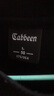 卡賓（CABBEEN）【彩繪人工智能印花】男裝 短袖T恤2025夏季新款個(gè)性百搭上衣 煤黑色01 L /175/50 曬單實(shí)拍圖