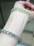 奧洛黛婭收藏級冰種非洲老坑綠葡萄石手鏈女天然水晶手串生日送女友閨蜜  【收藏級】天然葡萄石6mm 曬單實(shí)拍圖