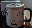 舍里熊貓泡茶杯子陶瓷馬克杯辦公室水杯女士個(gè)人專(zhuān)用茶水分離杯茶漏杯 樹(shù)葉熊貓300ML 茶水分離|帶蓋 曬單實(shí)拍圖