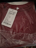 真維斯（Jeanswest）2025年夏季純棉短袖t恤女休閑百搭半袖上衣小清新寬松時(shí)尚打底衫 酒紅 純色 2XL 曬單實(shí)拍圖
