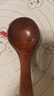 唐宗筷 烏檀木湯勺約28cm 木勺子 無漆無蠟原木實(shí)木勺子C2258 曬單實(shí)拍圖