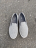 Allbirds休閑鞋Wool Cruiser Slip On春季新品羊毛懶人鞋輕便男女一腳蹬 中灰色（氣泡白底） 43 /M10 男碼 曬單實(shí)拍圖