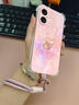 方塊魚(yú) 適用蘋果6手機(jī)殼暈染葫蘆iphone6s/plus新款輕奢四角全包防摔保護(hù)套高顏值氣囊硅膠網(wǎng)紅時(shí)尚潮流 透明O-貝紋暈染葫蘆A粉【配粉色提掛繩】 蘋果6 曬單實(shí)拍圖
