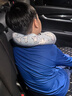 兒童安全座椅護(hù)頸枕遛娃推車露營車使用U型枕旅行飛機枕午睡神器 極地小熊駝峰款 大號 曬單實拍圖