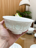漢茗景德鎮(zhèn)釉下彩白瓷玲瓏瓷碗盤餐具整套家用高檔碗筷碟套裝喬遷禮物 升級(jí)版10人食丨配皮箱 70頭 曬單實(shí)拍圖