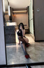 輕禾輕禾「梧桐」旗袍女新中式連體吊帶睡衣性感約會睡裙國風(fēng)情趣肚兜 黑色 BLACK 均碼 「155cm-170cm」 曬單實拍圖