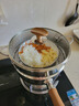 kimscook雪平鍋無涂層家用小奶鍋五層鋼輔食泡面鍋316L不銹鋼22cm+304蒸籠 曬單實拍圖