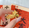 中國黃金黃金戒指女款立體輕奢足金鳳凰指環(huán)圣誕節生日禮物送老婆媽媽女友 鳳凰戒指 約3.1g 圈號14 曬單實(shí)拍圖