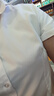 短袖襯衫女夏季新款白免燙抗皺襯衫職業(yè)裝冰絲修身商務(wù)正裝襯衣女 DN2655純白色 快速到貨 38 /XL (108斤-118斤) 曬單實(shí)拍圖