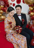 枝己秀禾服新娘龍鳳褂2025新款中式婚紗結婚禮服古裝嫁衣敬酒服 23510 L 曬單實(shí)拍圖