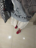KILLWINNER德訓鞋女復古時(shí)尚低幫板鞋潮牌女鞋子男情侶春夏上新【鄧為同款】 紅絲絨 38 曬單實(shí)拍圖