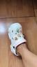 麓格立洞洞鞋女夏季2025新款厚底增高戶外穿防滑踩屎感沙灘包頭涼拖鞋女 洞洞鞋 水晶熊兔 38-39 【建議37-38碼】 曬單實拍圖
