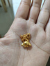 萬裕金黃金項鏈足金999皇冠玉桂狗生肖吊墜送女友媽媽轉(zhuǎn)運黃金吊墜禮物 足金999玉桂狗吊墜【約0.3克】 曬單實拍圖