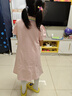 俞兆林（YUZHAOLIN）女童連衣裙女孩夏季兒童短袖Polo裙洋氣中大童淑女裙子 曬單實(shí)拍圖