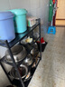 全品屋廚房用具置物架落地多層多功能層架收納家用水果蔬菜籃子儲(chǔ)物貨架 【三網(wǎng)四層】80*32*108cm 加厚材質(zhì) 曬單實(shí)拍圖
