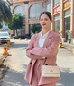 Chiecu Kscbn輕奢包包女款牛皮女士單肩斜挎包七夕情人節生日禮物送老婆 白色【精美禮盒裝】 曬單實(shí)拍圖