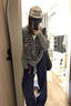 衣品元綁帶運(yùn)動(dòng)褲美式復(fù)古撞色女士2025秋季新款寬松休閑顯瘦設(shè)計(jì)感長(zhǎng)褲 藏青色 M (95斤以內(nèi)) 曬單實(shí)拍圖