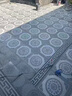 中式仿古唐蓮地磚全瓷祥云仿古磚庭院室外農(nóng)村花園瓷磚防滑青磚 400x400 曬單實拍圖