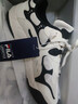 FILA 斐樂官方男鞋STAR RHYTHM復(fù)古板鞋2025夏季新款星韻鞋休閑鞋 白棉花糖/黑-MB 43 曬單實拍圖
