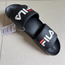 斐樂(lè)（FILA）DRIFTER男鞋復(fù)古拖鞋新款涼拖休閑沙灘鞋漂流船 黑-BK 41 曬單實(shí)拍圖