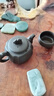 弘萬(wàn)鼎景德鎮(zhèn)高端龍壺紫砂功夫茶具套裝家用泡茶壺蓋碗茶杯茶盤(pán)輕奢高檔 原礦紫砂龍壺+六君子 9頭 曬單實(shí)拍圖