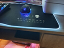 ALIENWARE AURORA外星人無(wú)線(xiàn)充電鼠標墊RGB發(fā)光電競游戲快充電腦筆記本鍵盤(pán)墊大號 新款暗月黑（15W無(wú)線(xiàn)快充） 800*300*4mm 曬單實(shí)拍圖