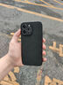 POZZO適用蘋(píng)果16手機(jī)殼iphone16保護(hù)套全包超薄散熱磨砂殼防摔簡(jiǎn)約男女款耐臟防指紋瓦楞殼半透黑  曬單實(shí)拍圖