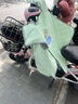 范爺家電動(dòng)車(chē)擋風(fēng)被四季通用防水防雨罩電瓶摩托車(chē)雨披電車(chē)保暖防風(fēng)罩 防風(fēng)被 淺綠色狗狗日記 曬單實(shí)拍圖